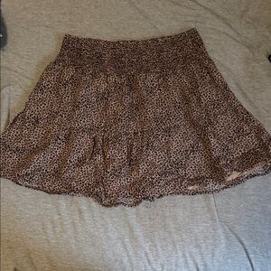 Leopard Print Women's Skirt
